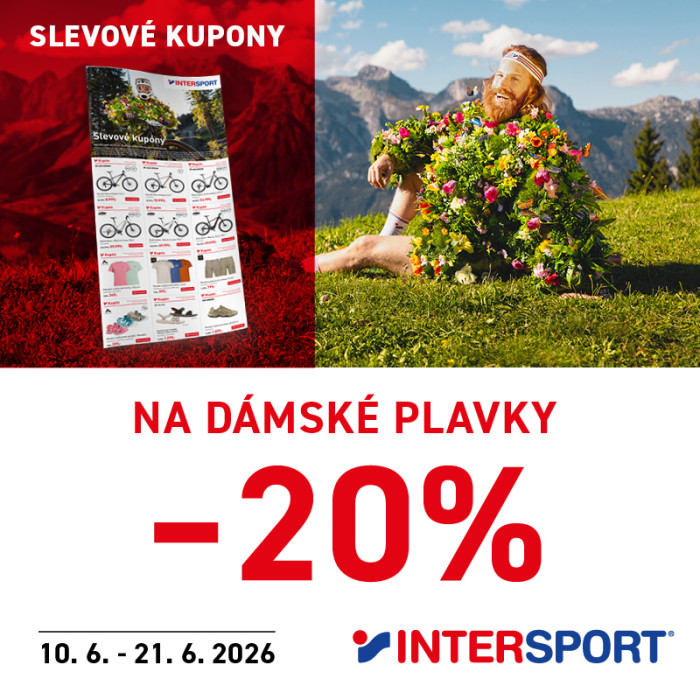 Slevové kupony v INTERSPORTU!